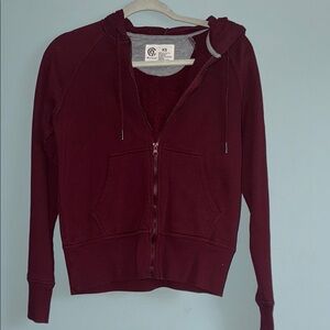 GAP Red Relaxed Sweatshirt and Hoodie